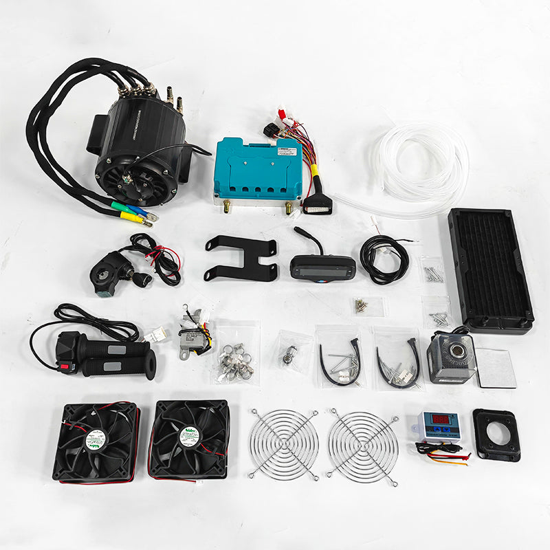 SOTION 72V 15KW FW07 MOTOR Kit With ST721000B Controller Throttle and Display HALL Versions