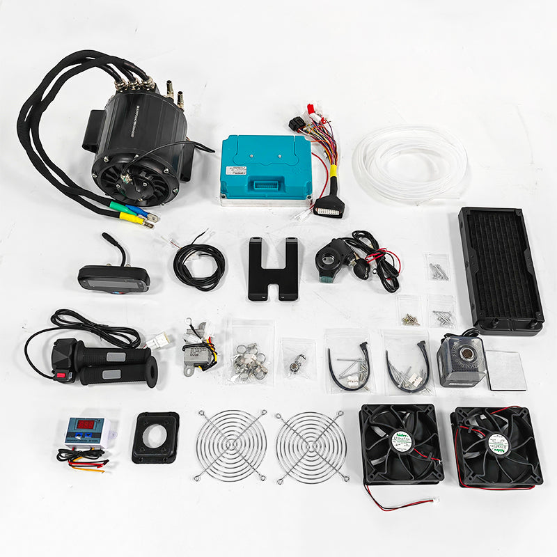 SOTION 72V 15KW FW07 MOTOR Kit With ST721000B Controller Throttle and Display HALL Versions