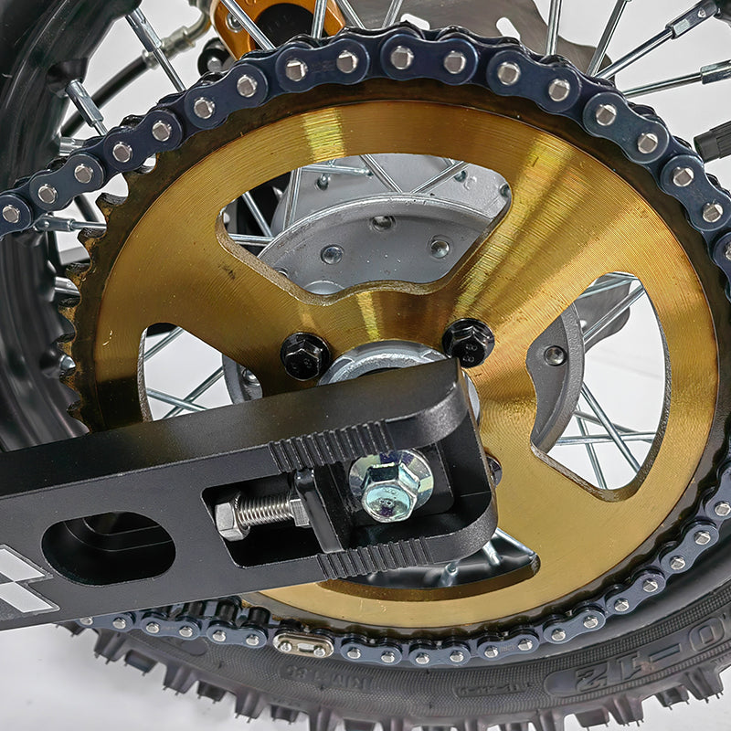 SOTION Super cool New Mid motor 5kw 72V wheel 12inch FW11 Chain off-road Swingarm