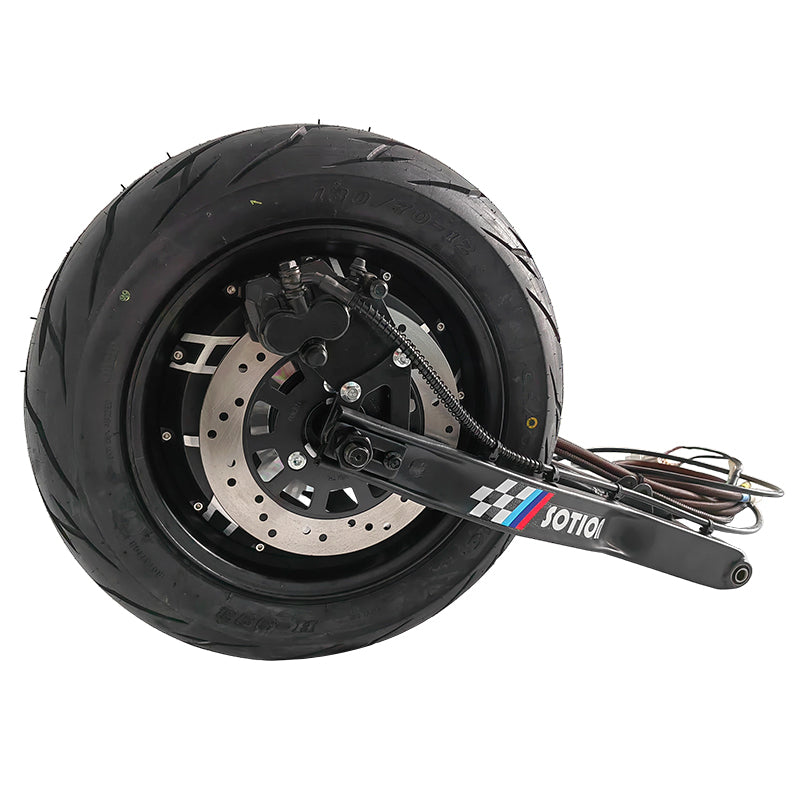 SOTION Swing Arm for Kugoo or Tuttio with 72v 10KW H02 HUB MOTOR