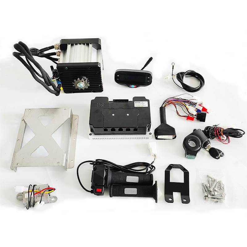 SOTION 72V 8KW FW23 MOTOR Kit With Controller Throttle and Display 72450B or 72660B Encoder