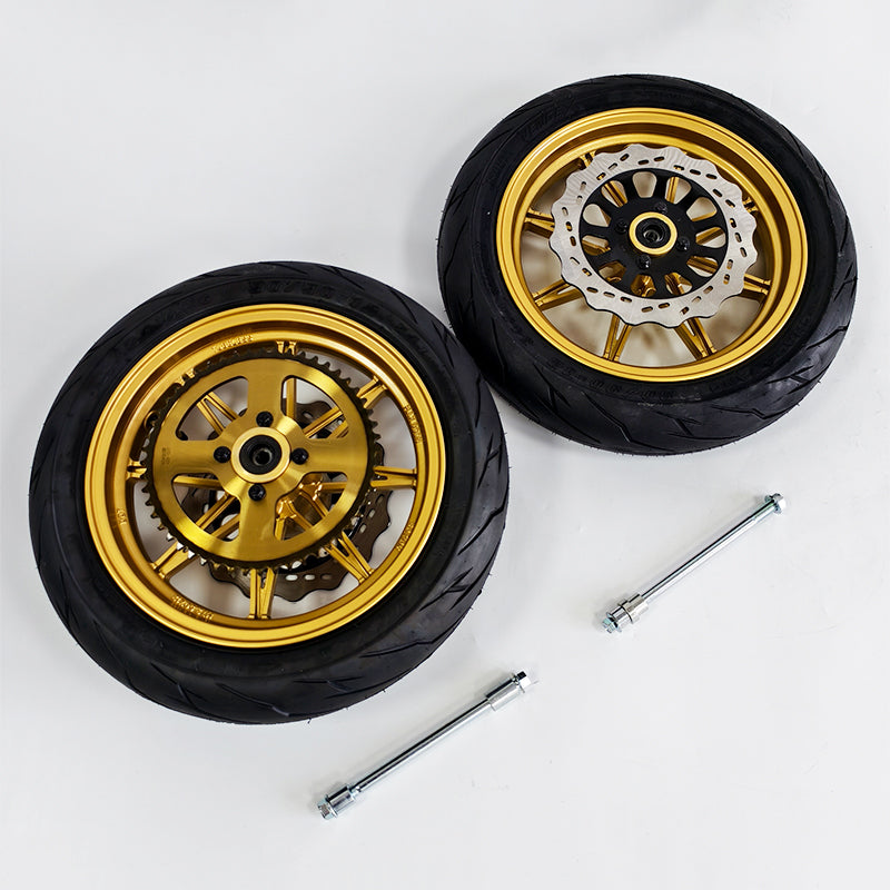 12-inch front and rear wheel set