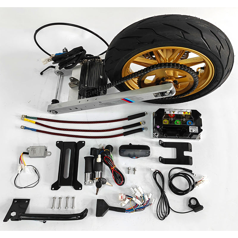 SOTION 72V 7KW GTS11SWING ARM MOTOR Kit With Controller Throttle and Display