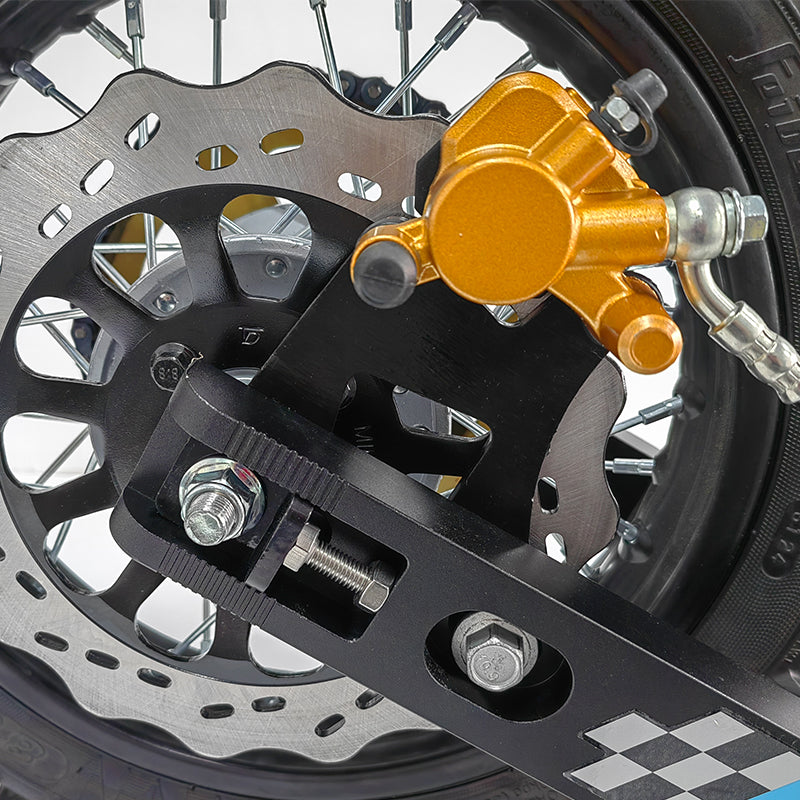 SOTION Super cool New Mid motor 5kw 72V wheel 12inch FW11 Chain off-road Swingarm