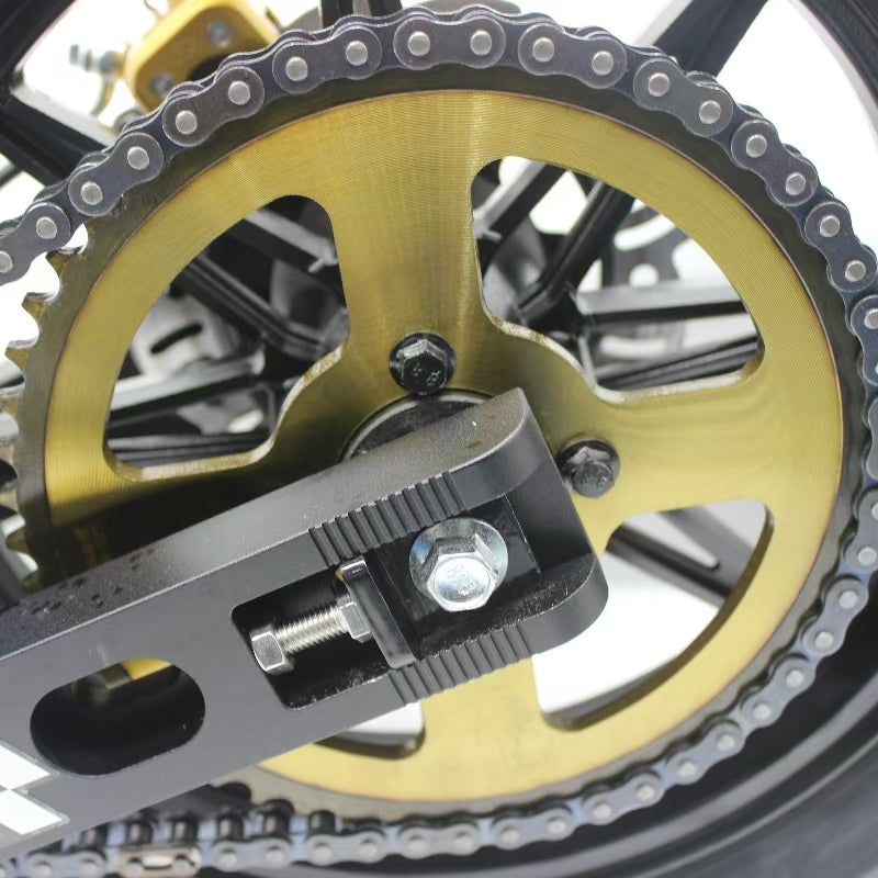 SOTION Super cool New Mid motor 5kw 72V wheel 12inch FW11 Chain off-road Swingarm