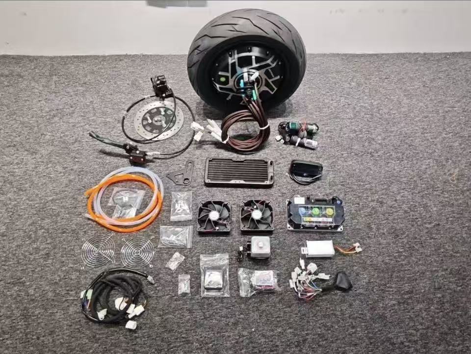 SOTION H12W Hub Motor Match Tubless Street Racing Tire Motor Kits