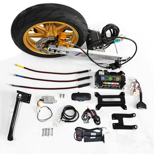 SOTION 72V 7KW GTS11SWING ARM MOTOR Kit With Controller Throttle and Display