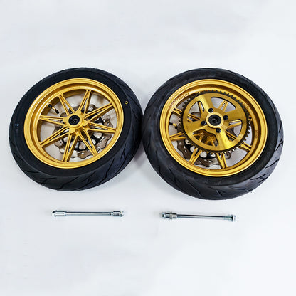 12-inch front and rear wheel set