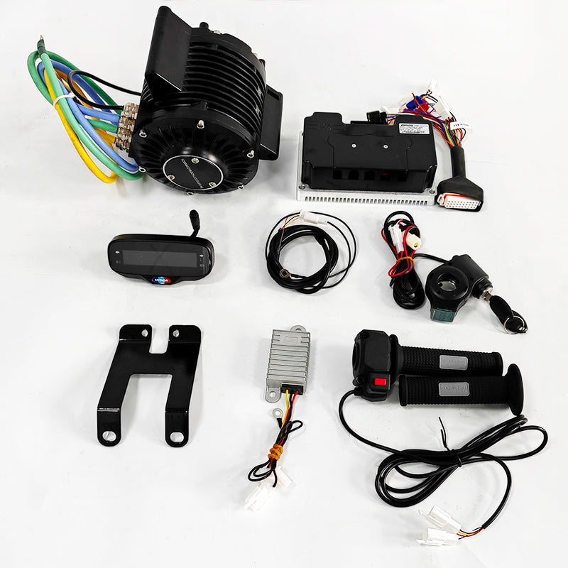 SOTION 72V 10KW FW04 MOTOR Kit With 72270 Controller Throttle and Display Versions