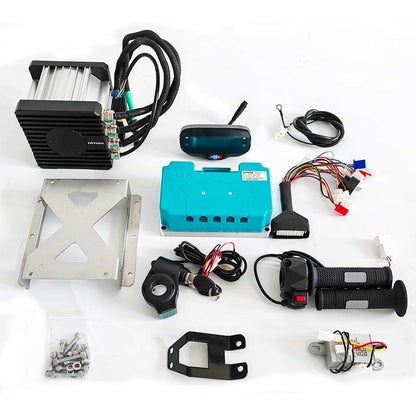SOTION 72V 8KW FW23 MOTOR Kit With Controller Throttle and Display 72450B or 72660B Encoder