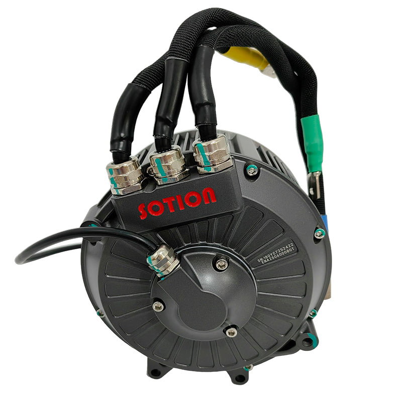 SOTION 5200 RPM 72V 12KW FW02 Mid Drive Motor for Talaria Adult Electric Motorcycle bike