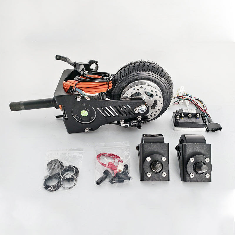New Crazy Cart Front Fork with 3.5kw/7kw Gts11-D Motor and 72260 Controller Kit