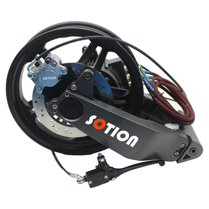 FW28 SOTION Gear Motor Side 5950 RPMM Motor 14inch Wheel Swing Arm for Electric Bike