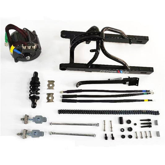 SOTION Swing Arm for Kugoo or Tuttio with 72v 13KW FW01 MOTOR