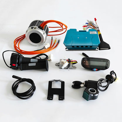 SOTION 72V 5KW GTS11-C V3 Motor Kit with 72450 Controller, Throttle and Display, Upgrade Motor Kits for Ebox and Other Models