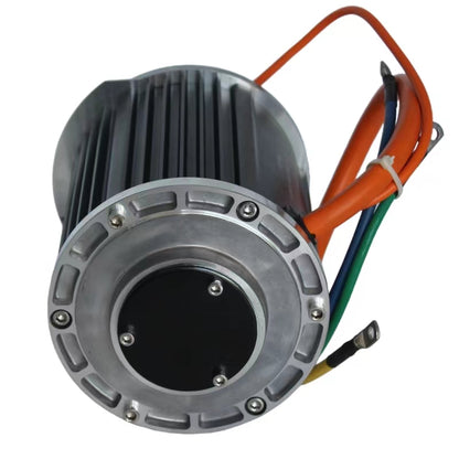 Hot Selling 3000W 72V Silver Vehicle Electric Brake Mid Drive Motor