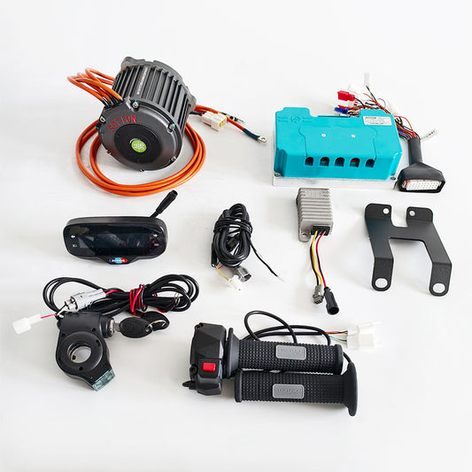 SOTION 72V 5KW GTS11-C V2 Motor Kit with 72450 Controller, Throttle and Display, Upgrade Motor Kits for MXR, MOTOTEC and Other Models
