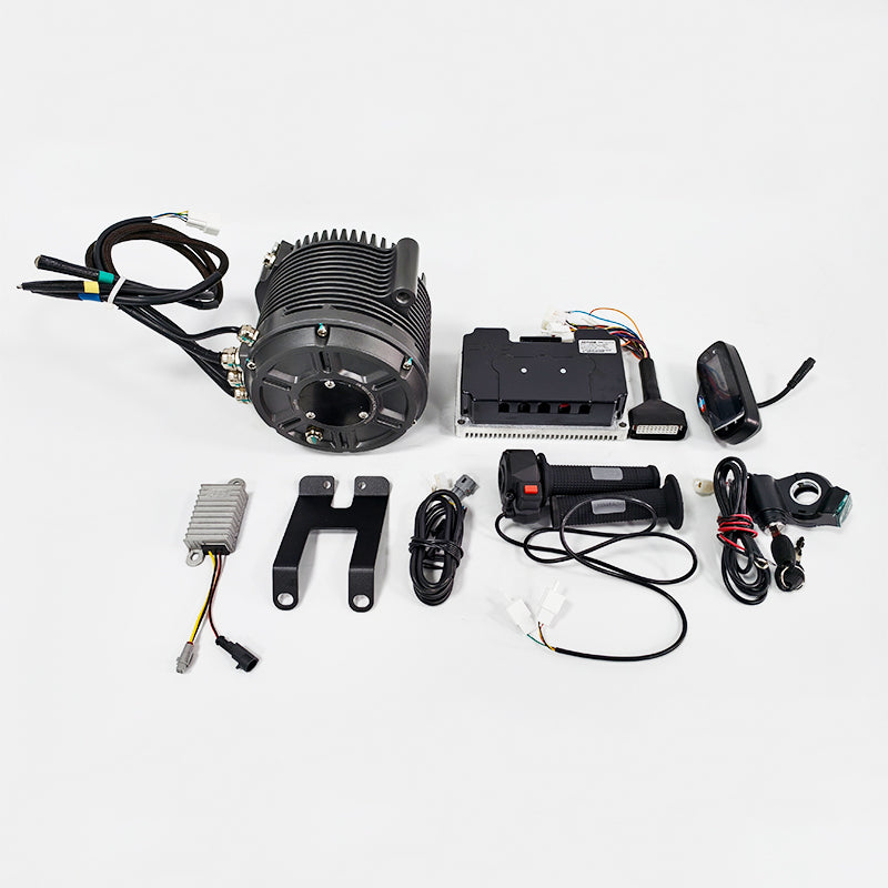 SOTION 72V 13KW FW03 MOTOR Kit With Controller Throttle and Display 721000B or 72660B Encoder