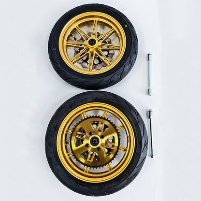 12-inch front and rear wheel set