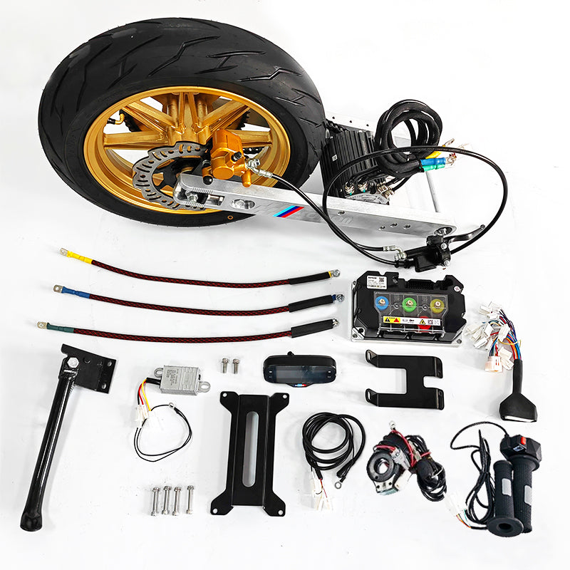 SOTION 72V 7KW GTS11SWING ARM MOTOR Kit With Controller Throttle and Display