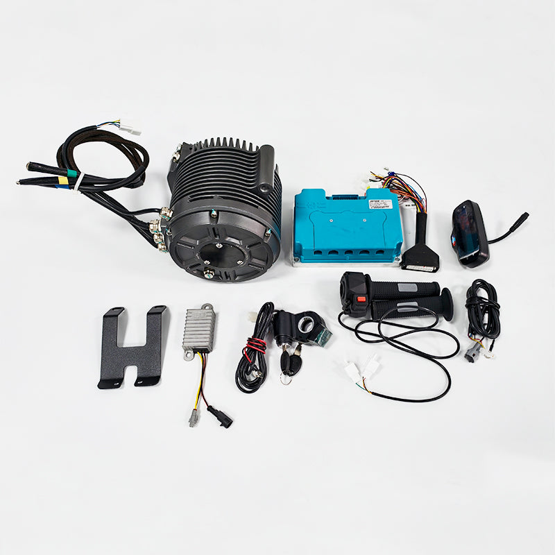 SOTION 72V 13KW FW03 MOTOR Kit With Controller Throttle and Display 721000B or 72660B Encoder