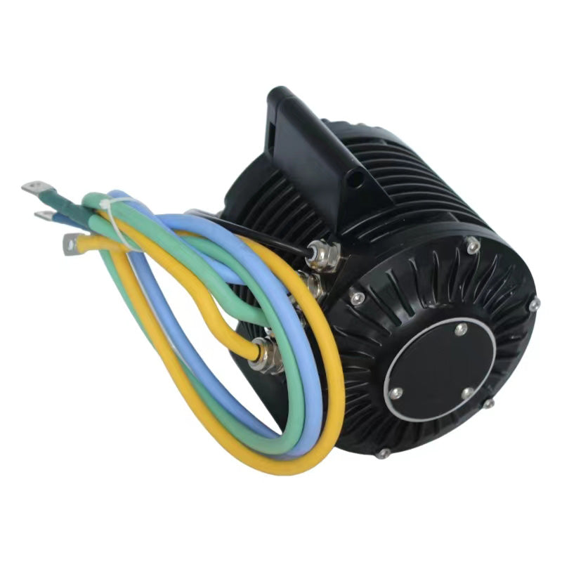 72V 10000W Mid Drive Electric Bike Motor Kit, Chain Drive E-Bike Conversion Kit Without Display