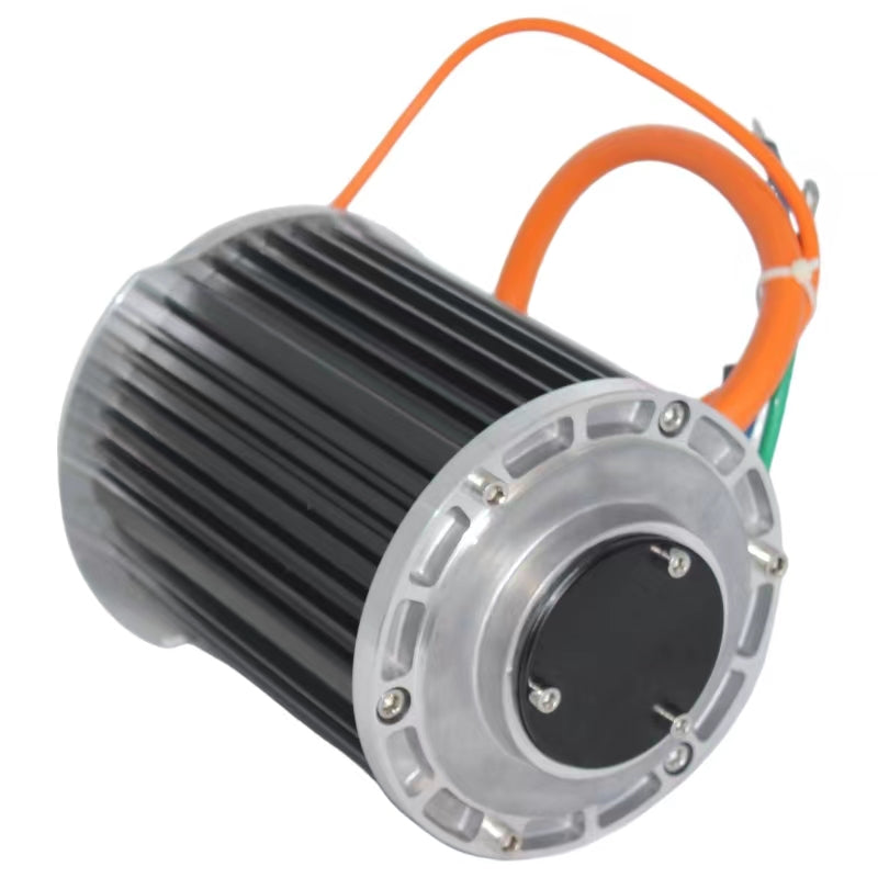 Hot Selling 3000W 72V Silver Vehicle Electric Brake Mid Drive Motor