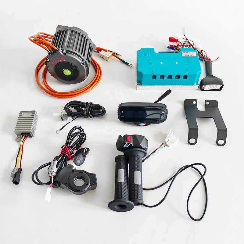 SOTION 72V 5KW GTS11-C V2 Motor Kit with 72450 Controller, Throttle and Display, Upgrade Motor Kits for MXR, MOTOTEC and Other Models