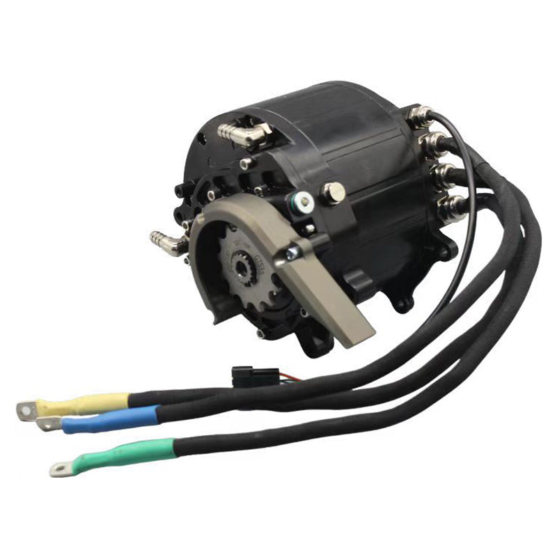 SOTION GTS35 Hair pin Mid Drive Brushless 96V Electric Bicycle Motor Upgrade Kit-Durable & Waterproof 30KW Rated Power