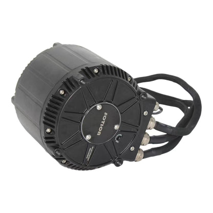 Water Cooling 8000RPM 100V Mid Dc Brushless Motor 80KW