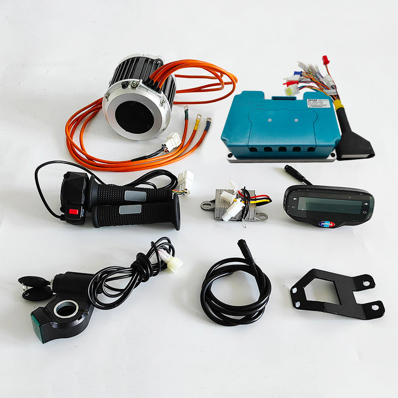 SOTION 72V 5KW GTS11-C V3 Motor Kit with 72450 Controller, Throttle and Display, Upgrade Motor Kits for Ebox and Other Models