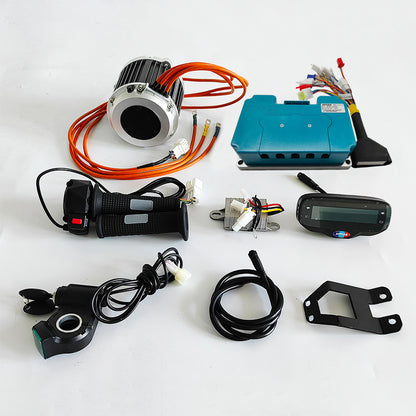 SOTION 72V 5KW GTS11-C V3 Motor Kit with 72450 Controller, Throttle and Display, Upgrade Motor Kits for Ebox and Other Models