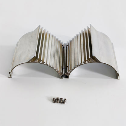 New SOTION FW11V2 Motor Heat Sink High Efficiency Aluminum Cooling Fin for Electric Motors Industrial Replacement Part