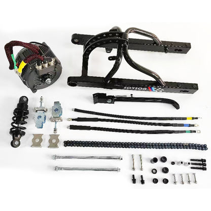 SOTION Swing Arm for Kugoo or Tuttio with 72v 13KW FW01 MOTOR