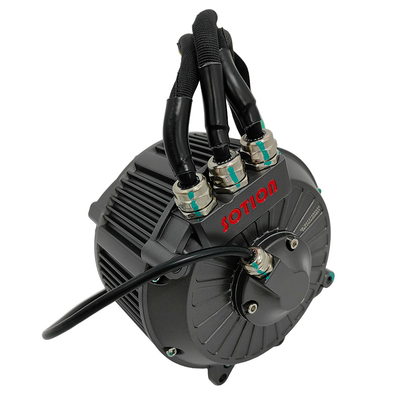 SOTION 5200 RPM 72V 12KW FW02 Mid Drive Motor for Talaria Adult Electric Motorcycle bike