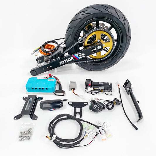 Electric Swing Arm Kits  Fit for FW11 MOTOR with Controller,Throttler,Display,wheel Chain Street Version