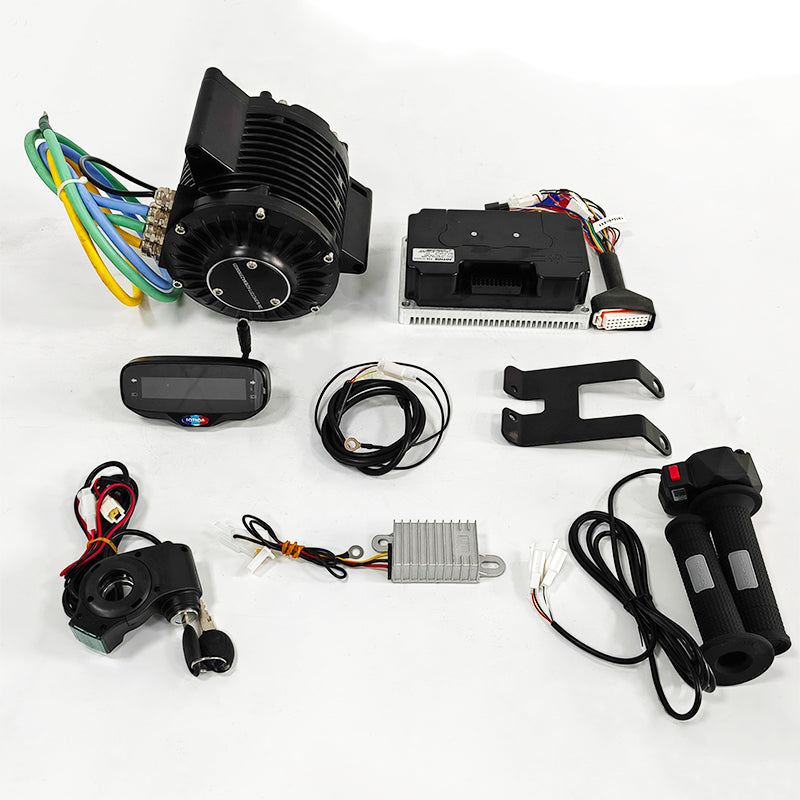 SOTION 72V 10KW FW04 MOTOR Kit With 72270 Controller Throttle and Display Versions
