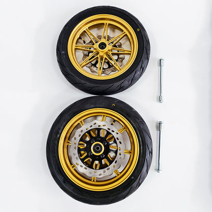 12-inch front and rear wheel set