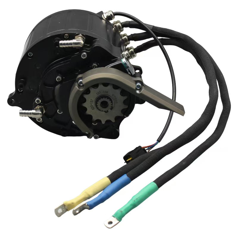 SOTION GTS35 Hair pin Mid Drive Brushless 96V Electric Bicycle Motor Upgrade Kit-Durable & Waterproof 30KW Rated Power