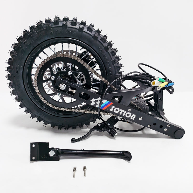 All-new Aluminum Swingarm SOTION GTS11 7KW Brushless Motor-12inch Off-Road Wheel 72V Ebike Kit Extreme Power Unleashed