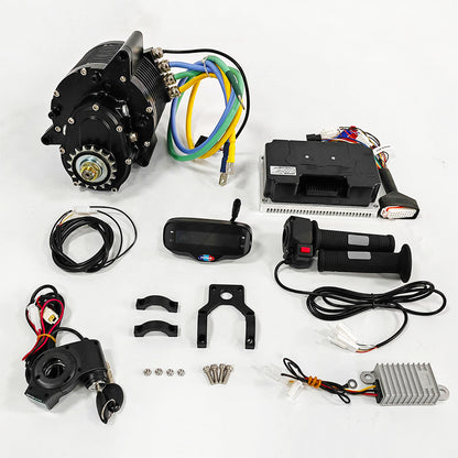 SOTION 72V 10KW FW04 MOTOR Kit With 72270 Controller Throttle and Display Versions