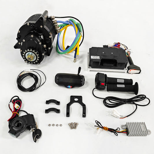 SOTION 72V 10KW FW04 MOTOR Kit With 72270 Controller Throttle and Display Versions