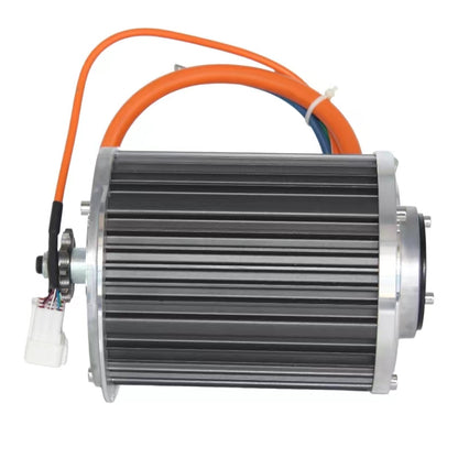 Hot Selling 3000W 72V Silver Vehicle Electric Brake Mid Drive Motor