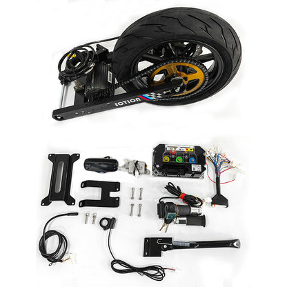 SOTION 72V 7KW GTS11SWING ARM MOTOR Kit With Controller Throttle and Display