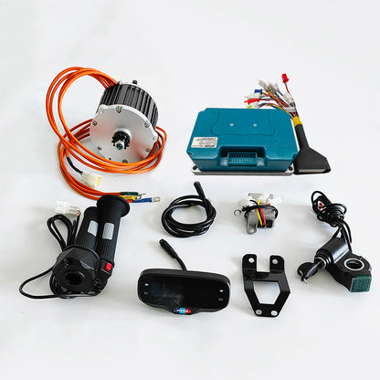 SOTION 72V 5KW GTS11-C V3 Motor Kit with 72450 Controller, Throttle and Display, Upgrade Motor Kits for Ebox and Other Models