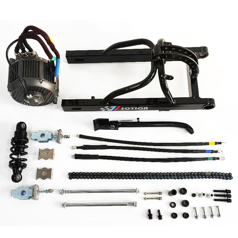 SOTION Swing Arm for Kugoo or Tuttio with 72v 13KW FW01 MOTOR