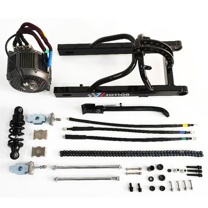 SOTION Swing Arm for Kugoo or Tuttio with 72v 13KW FW01 MOTOR