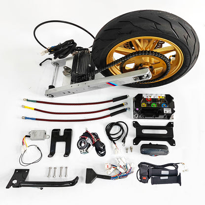 SOTION 72V 7KW GTS11SWING ARM MOTOR Kit With Controller Throttle and Display