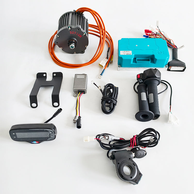 SOTION 72V 5KW GTS11-C V2 Motor Kit with 72450 Controller, Throttle and Display, Upgrade Motor Kits for MXR, MOTOTEC and Other Models