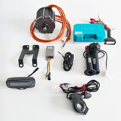 SOTION 72V 5KW GTS11-C V2 Motor Kit with 72450 Controller, Throttle and Display, Upgrade Motor Kits for MXR, MOTOTEC and Other Models